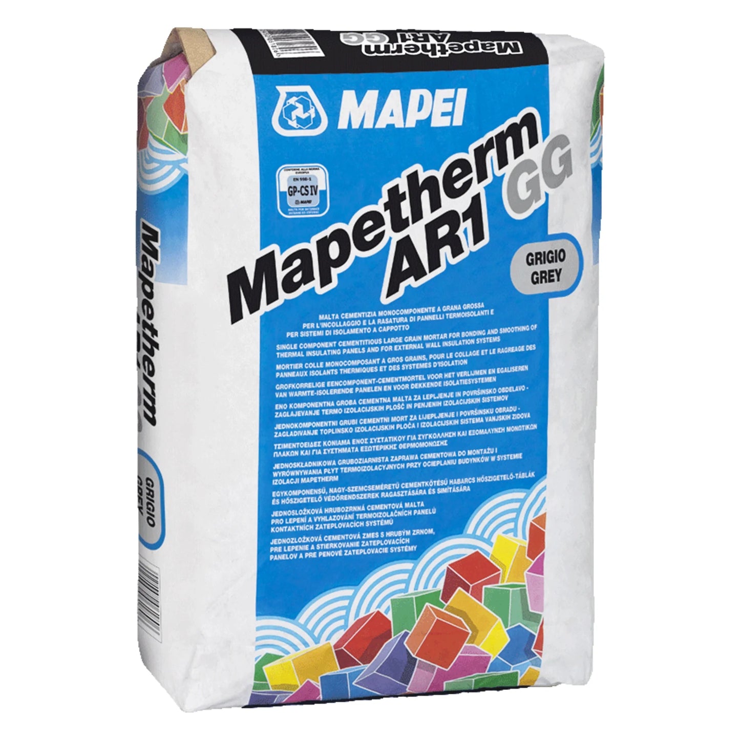 Colla Rasante Mapei Mapetherm AR1 GG Grigio 25KG