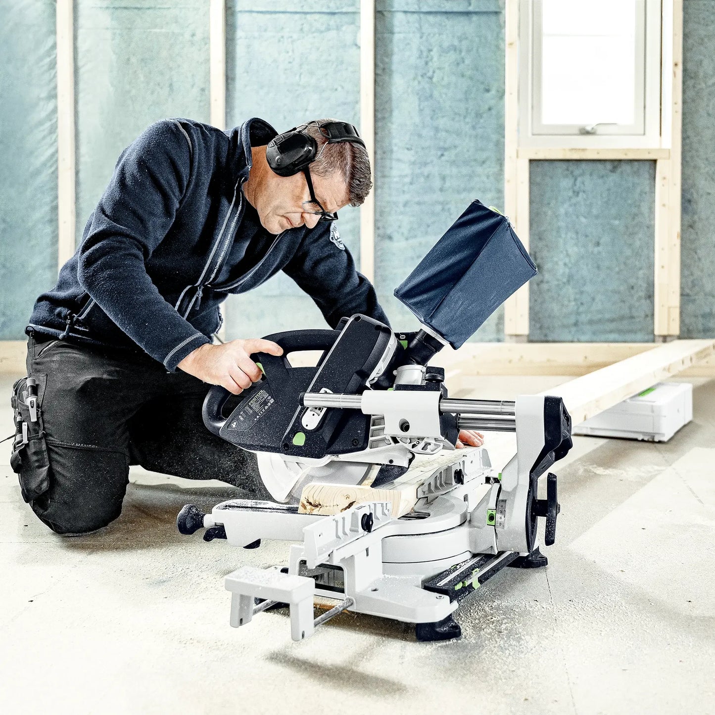 Troncatrice radiale Festool KSC 60 EB 18V 5Ah I-UG-Set