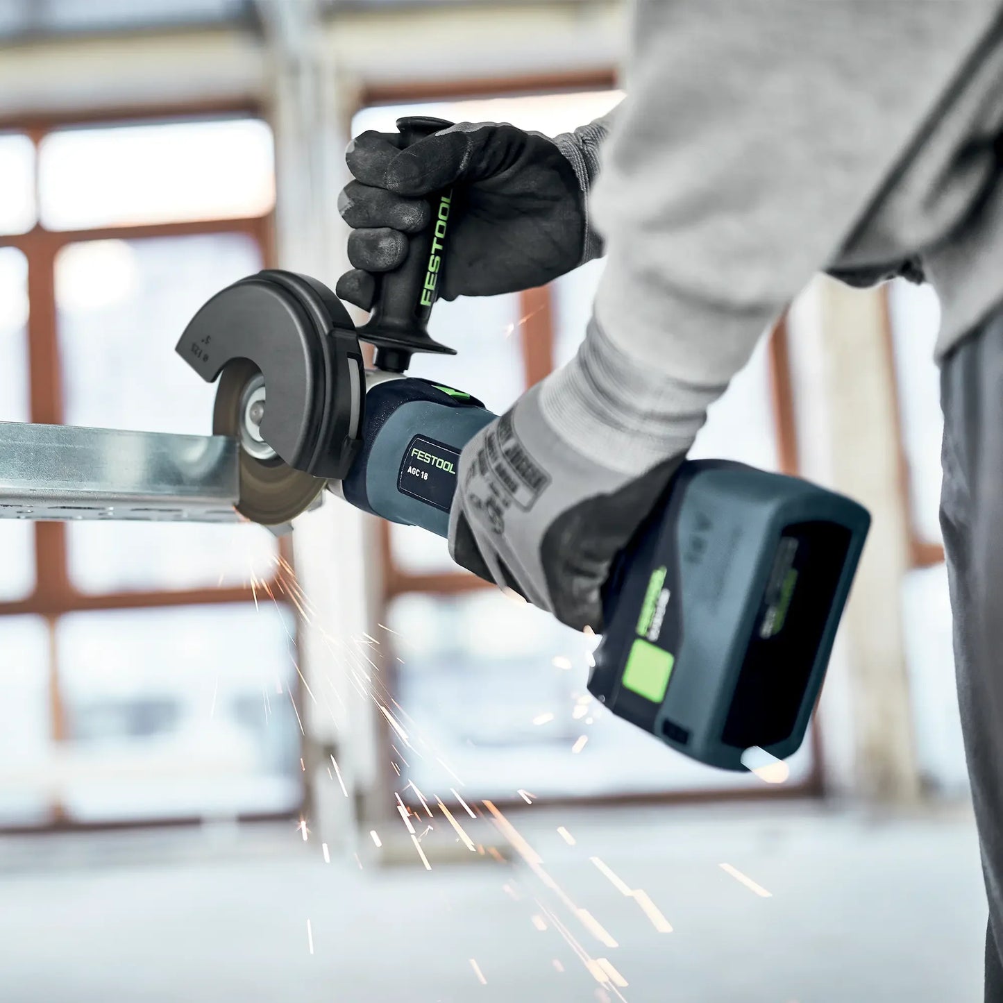 Smerigliatrice Festool AGC 125 EB-Basic 18V 5Ah