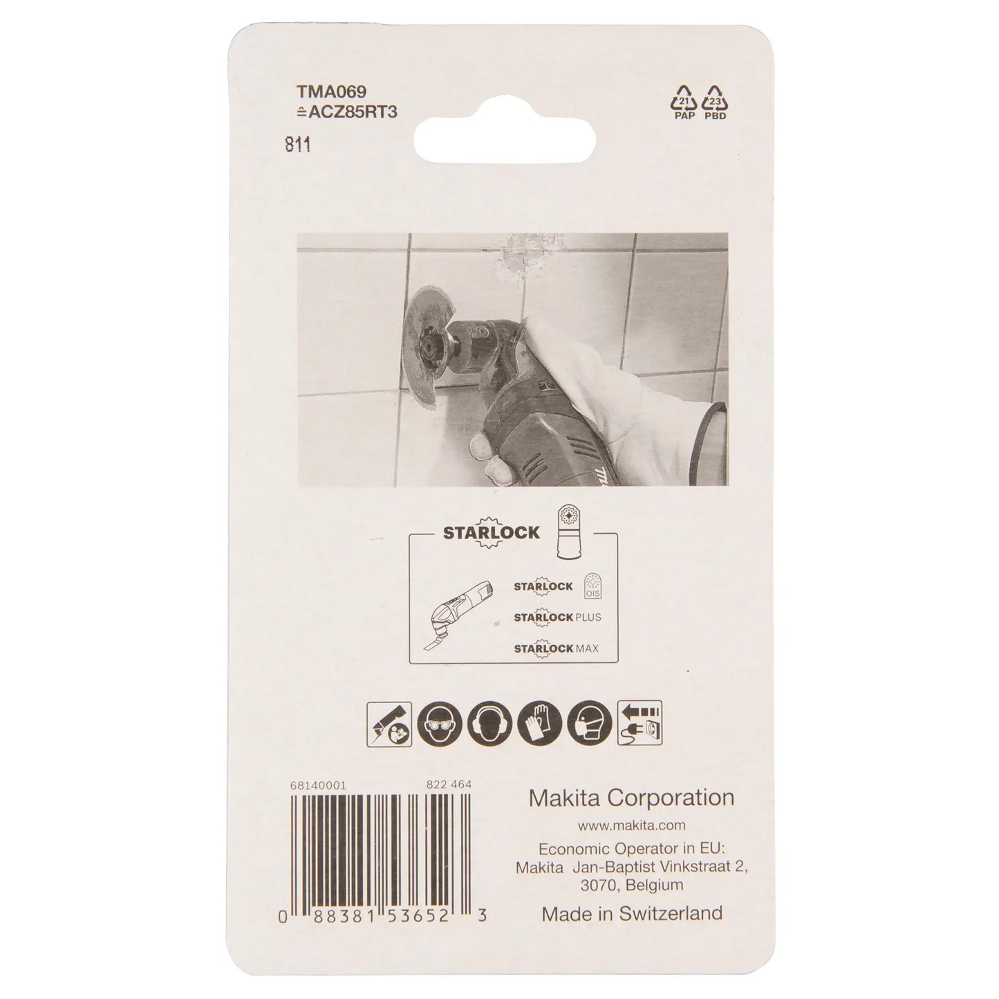 Lama per Multifunzione Makita B-65028