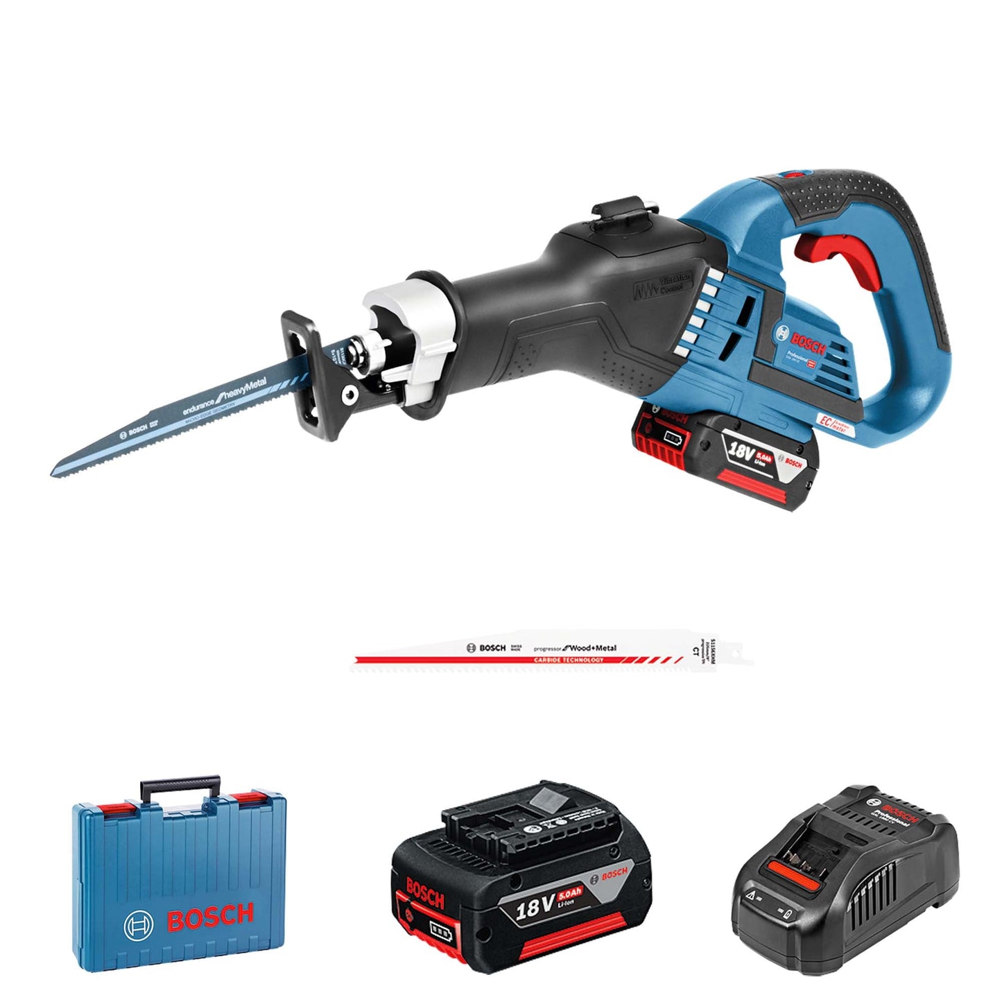 Seghetto Bosch GSA 18V-32 18V 5Ah