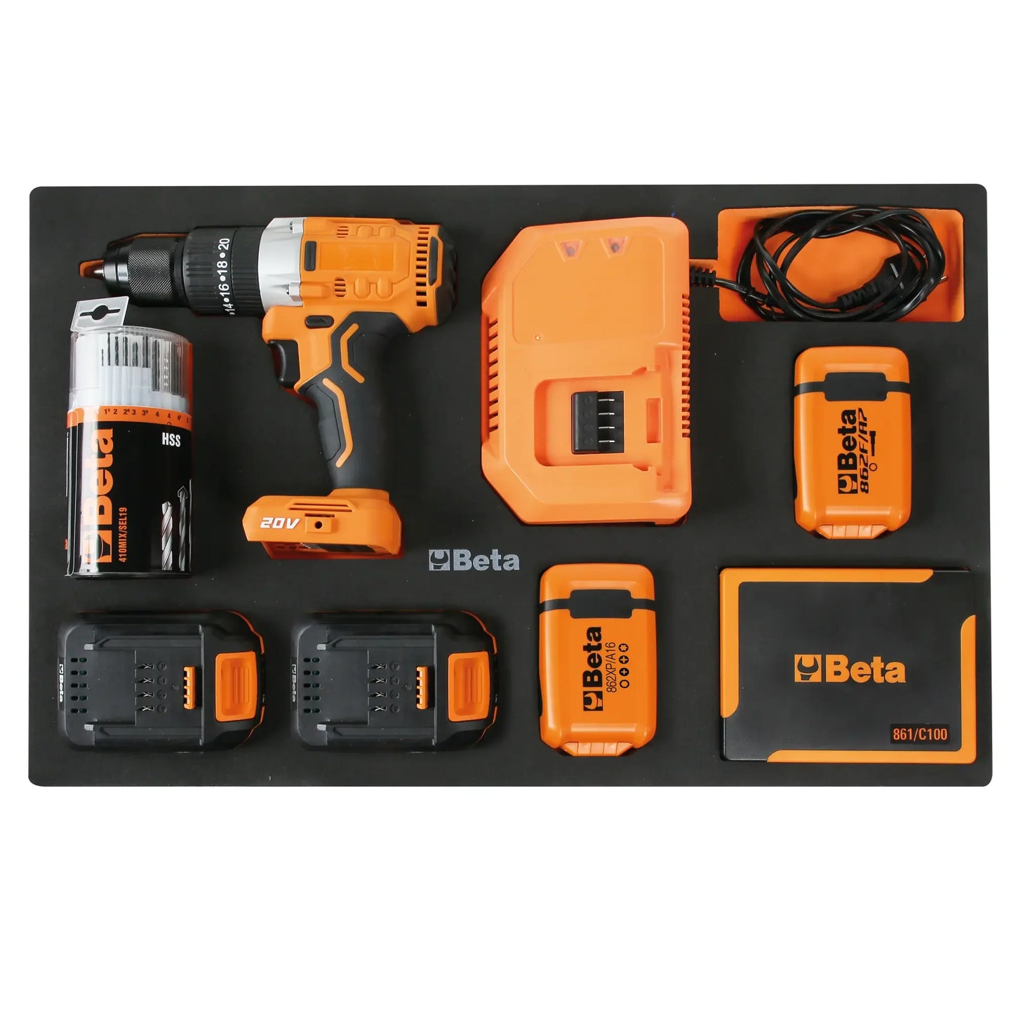 Arredo officina Beta RSC50 2.0 F con 411 Utensili Omaggio