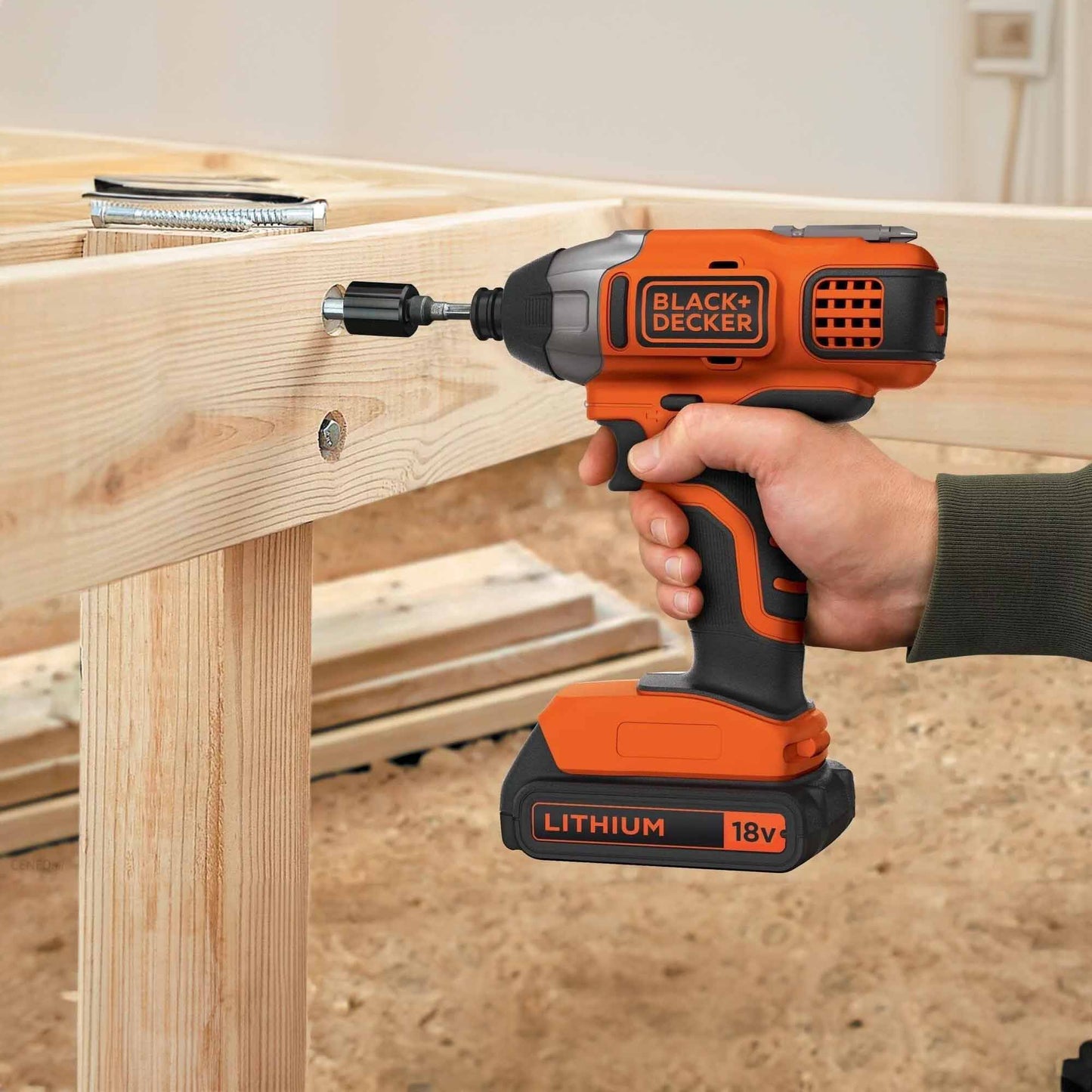 Combo Kit Black+Decker BCK21S1S-QW 18V 1.5Ah