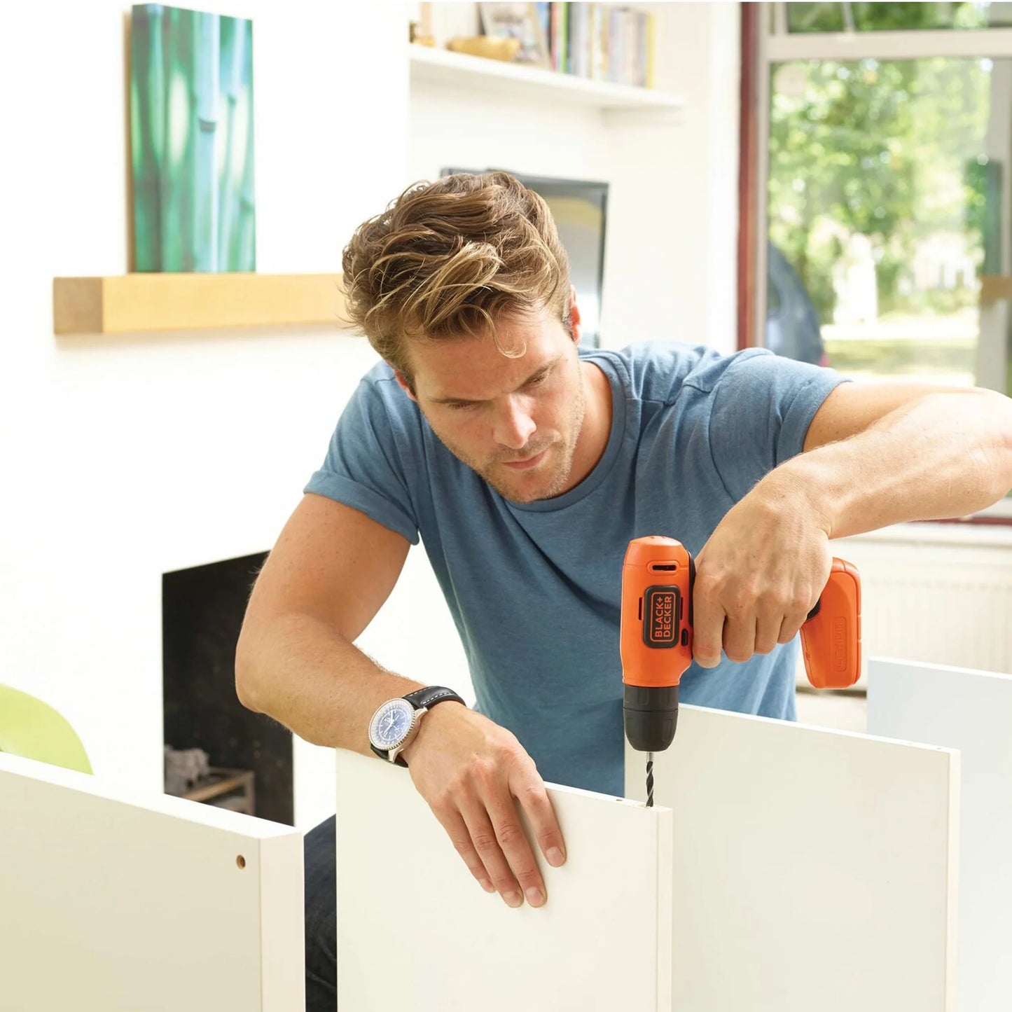 Trapano Avvitatore Black+Decker BDCD8-QW 7.2V 1.5Ah