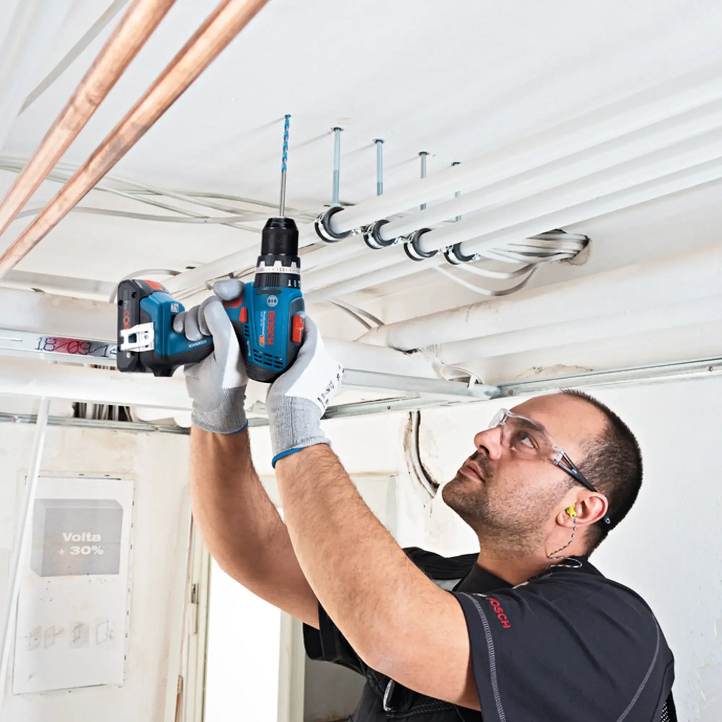 Trapano Avvitatore con Percussione Bosch GSB 18V-65