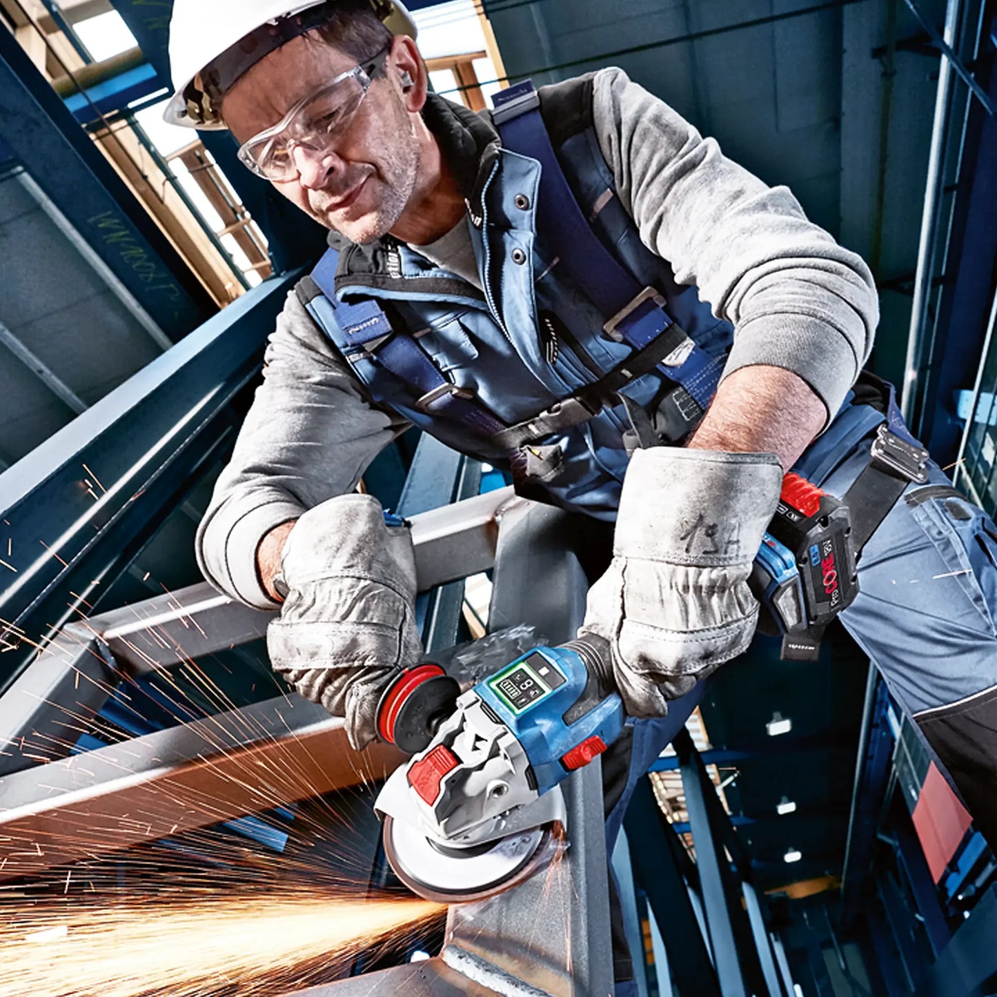 Smerigliatrice Bosch GWX 18V-15 SC