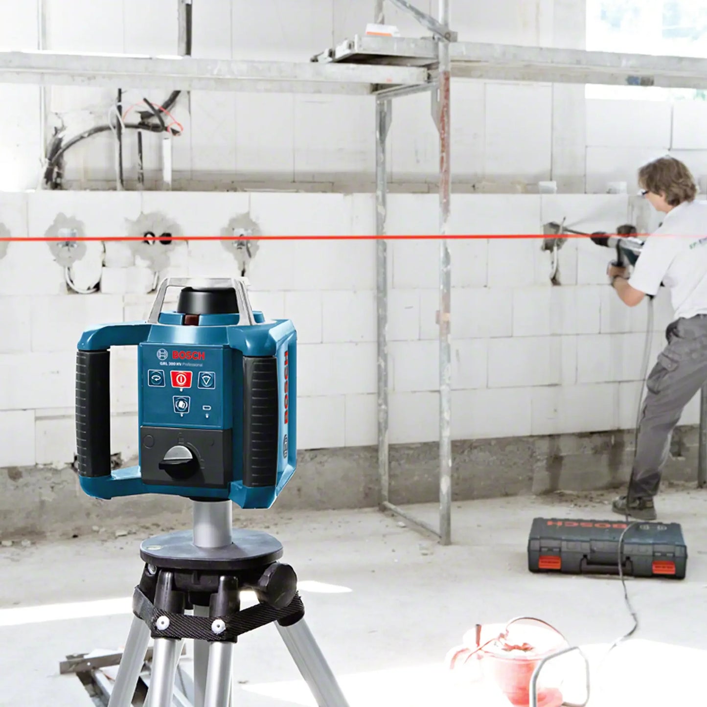 Livella Laser Bosch GRL 300 HV + LR 1