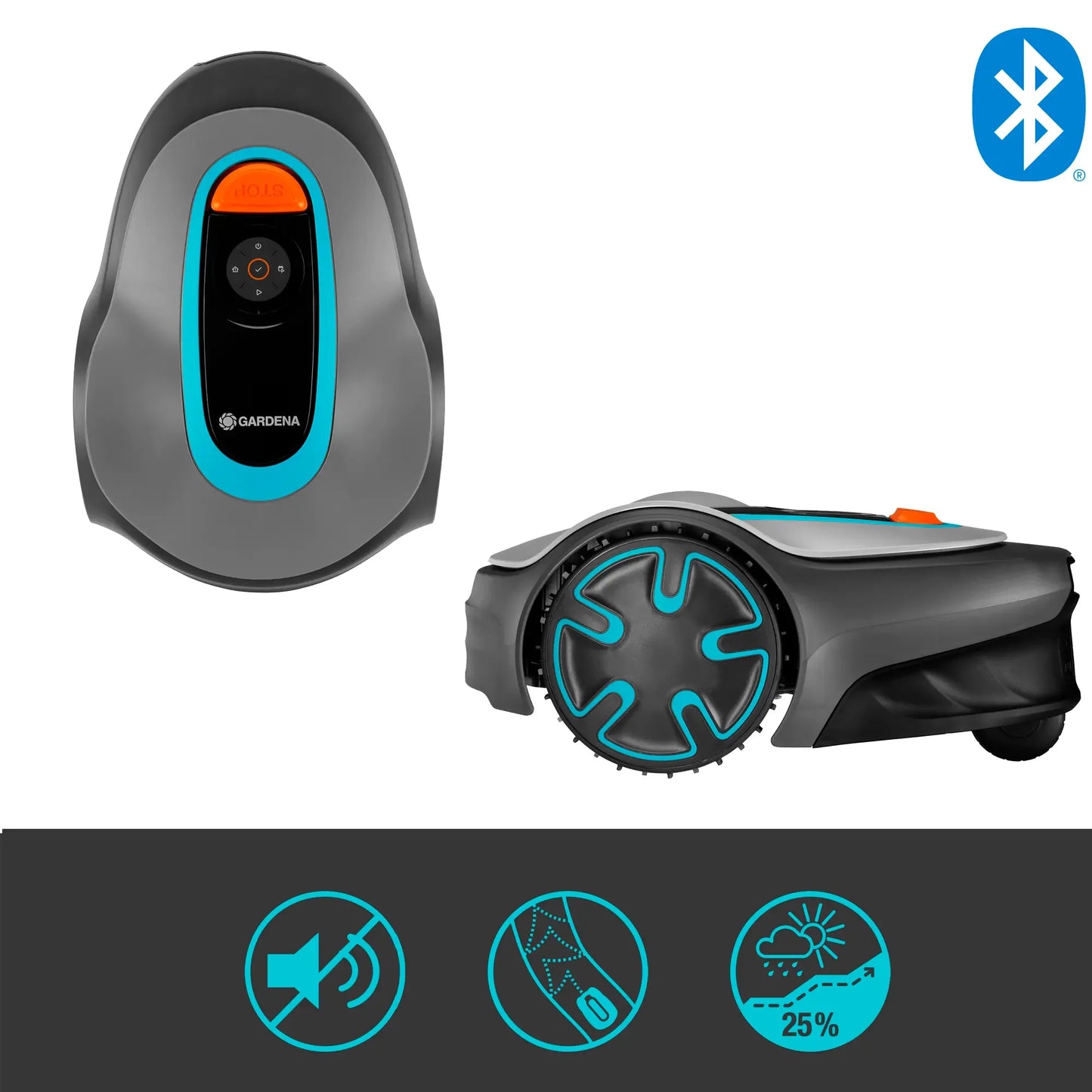 Robot rasaerba Gardena SILENO 250 m²