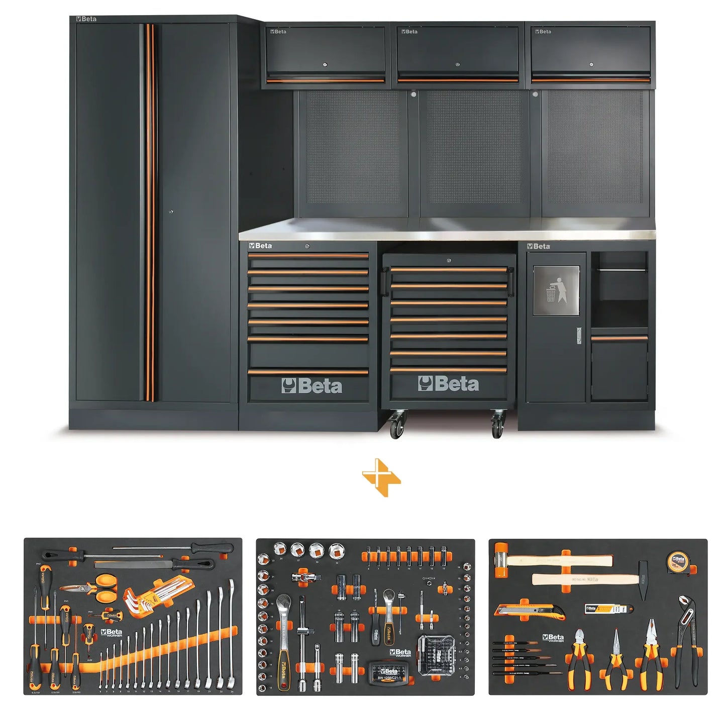 Arredo officina Beta C45PRO X con 196 Utensili Omaggio