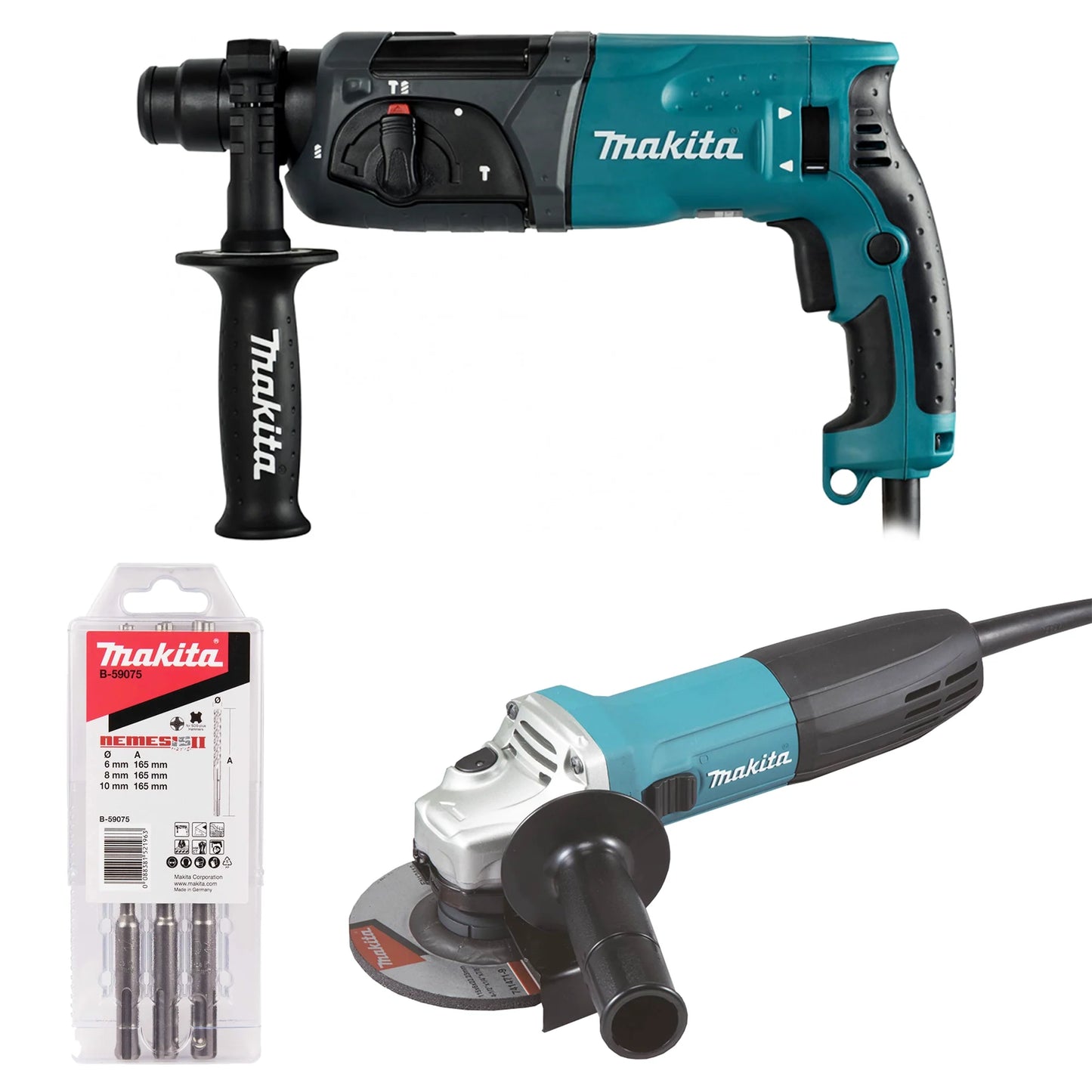 Combo Makita GA4530+HR2470