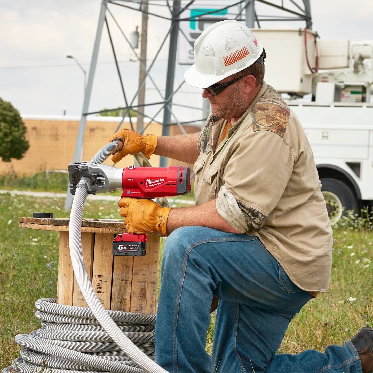 Tagliacavi Milawaukee M18 HCC45-522C 18V 2Ah 5Ah