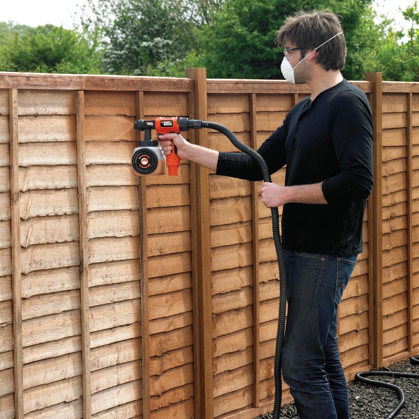 Pistola a Spruzzo Black+Decker HVLP400C-IT 450W