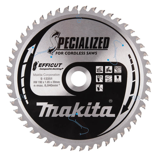 Disco Efficut T.C.T. Makita E-12251