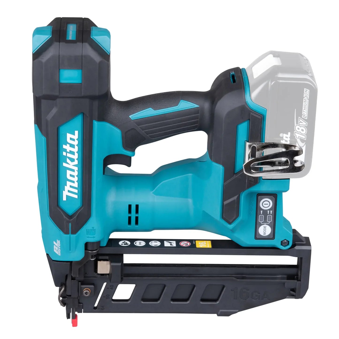 Groppinatrice pneumatica Makita DBN601ZJ 18V