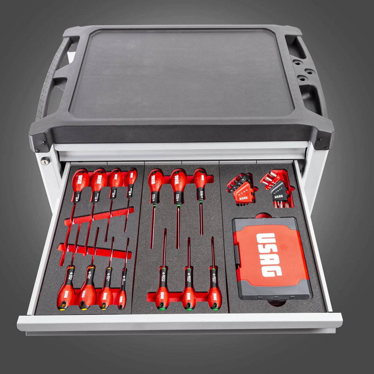 Carrello con cassetti Usag 516 SE6MMA con 289 Utensili Omaggio