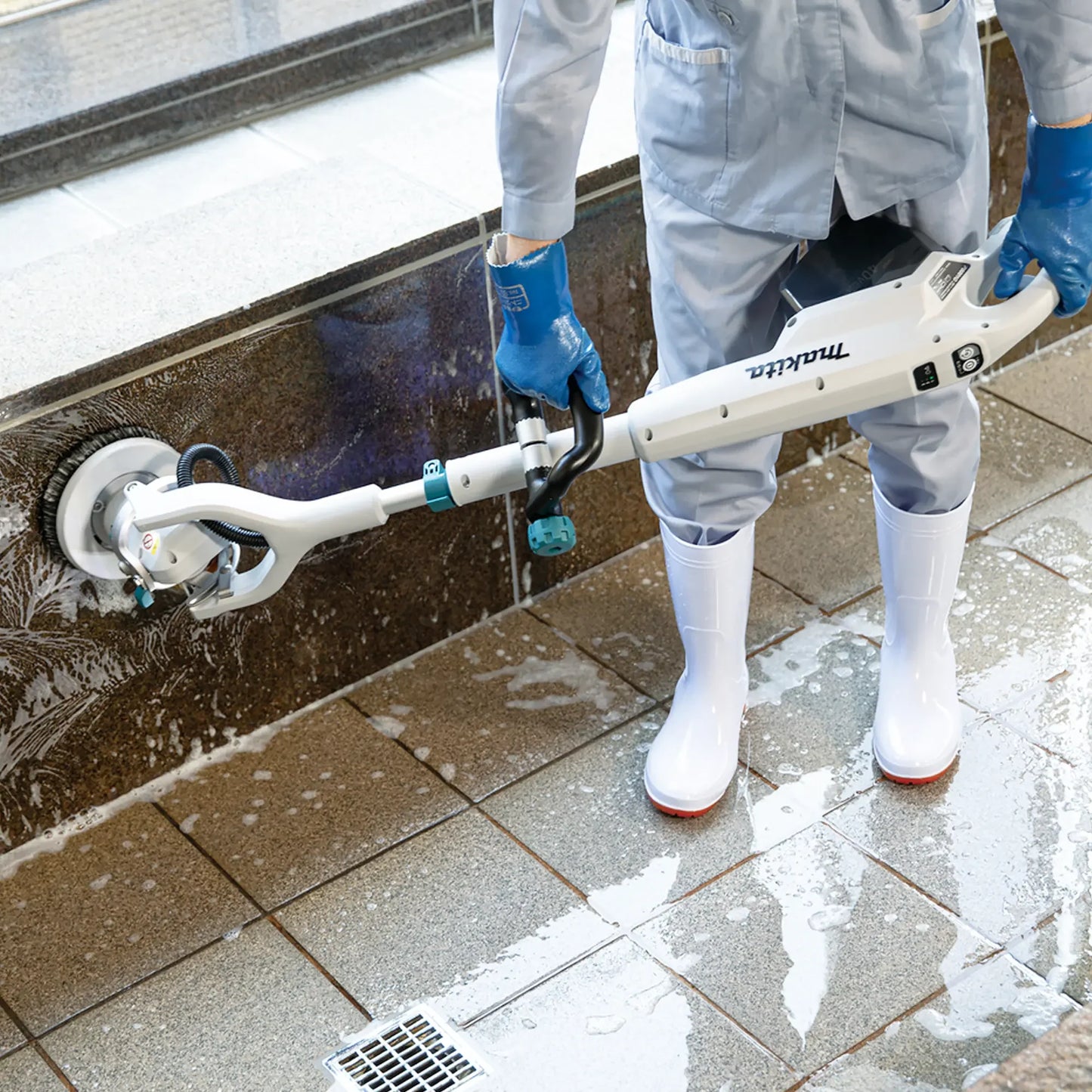 Monospazzola Makita PS001GM101 40V 4Ah