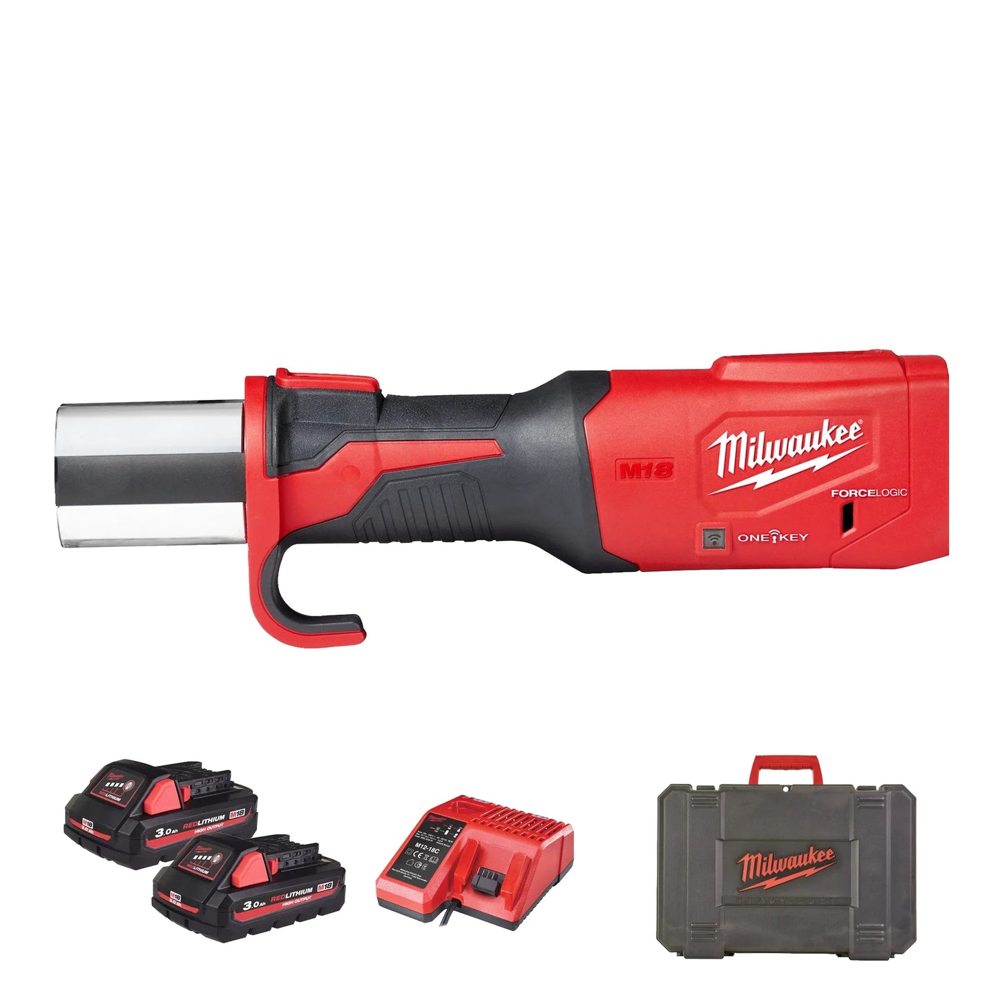 Pressatrice Milawaukee M18 ONEBLHPT-302C 18V 3Ah