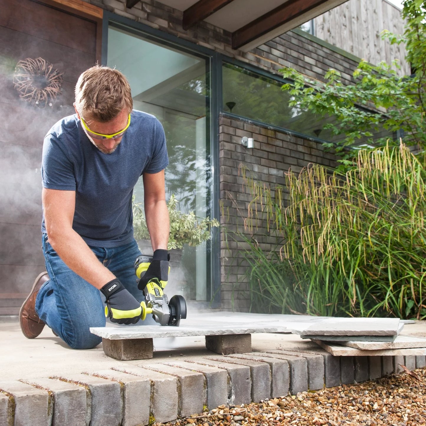 Combo Ryobi R18PDAG-242S 18V 2AH