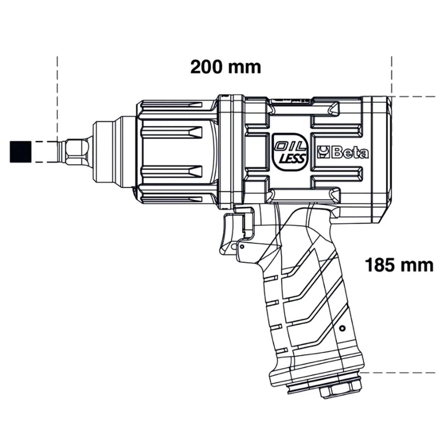 Avvitatore Pneumatico Beta 1927OLS