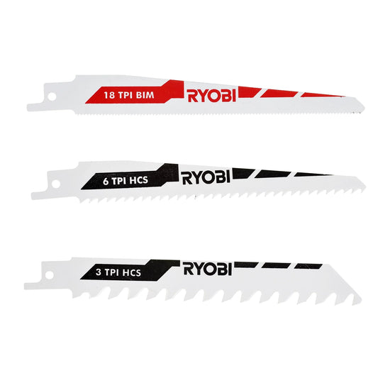 Set Lame Ryobi RAK3RBWM 3 pcs